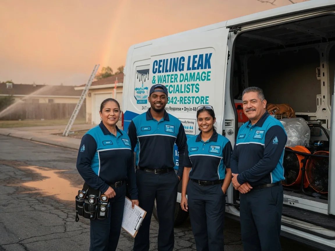 Ceiling Leak Cleanup company in Prosper, TX