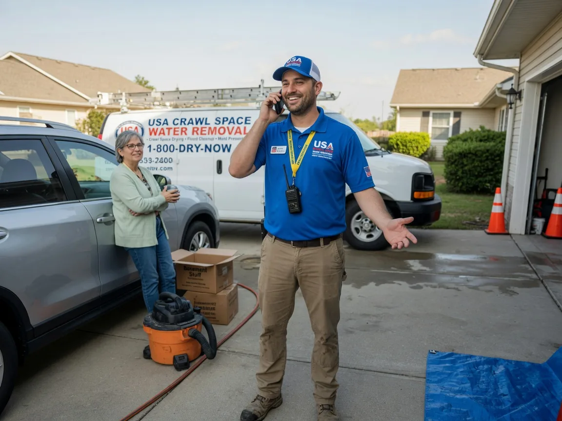 Crawl Space Water Removal Prosper, TX FAQs